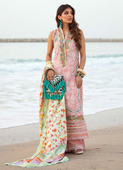Farah Talib Aziz Luxury Lawn'22 - ARUBA ROSE - 04