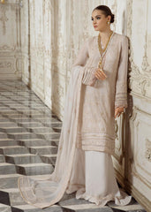 Merakish Luxury Chiffon Embroidered'23 - ST23-MK7 Ivory