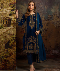 Merakish Luxury Velvet Collection - Antique Blue