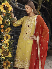 Serina by Salitex Embroidered Chikankari Lawn Suits Unstitched 3 Piece SSW6U3P042UT – Luxury Collection