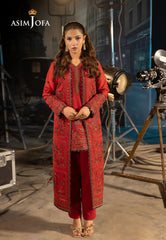Asim Jofa Embroidered Suits Unstitched 3 Piece AJ – AJLFF-12