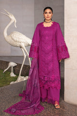 Rang Rasiya Embroidered Lawn Suits Unstitched 3 Piece RR24PE D-11 Zubiya