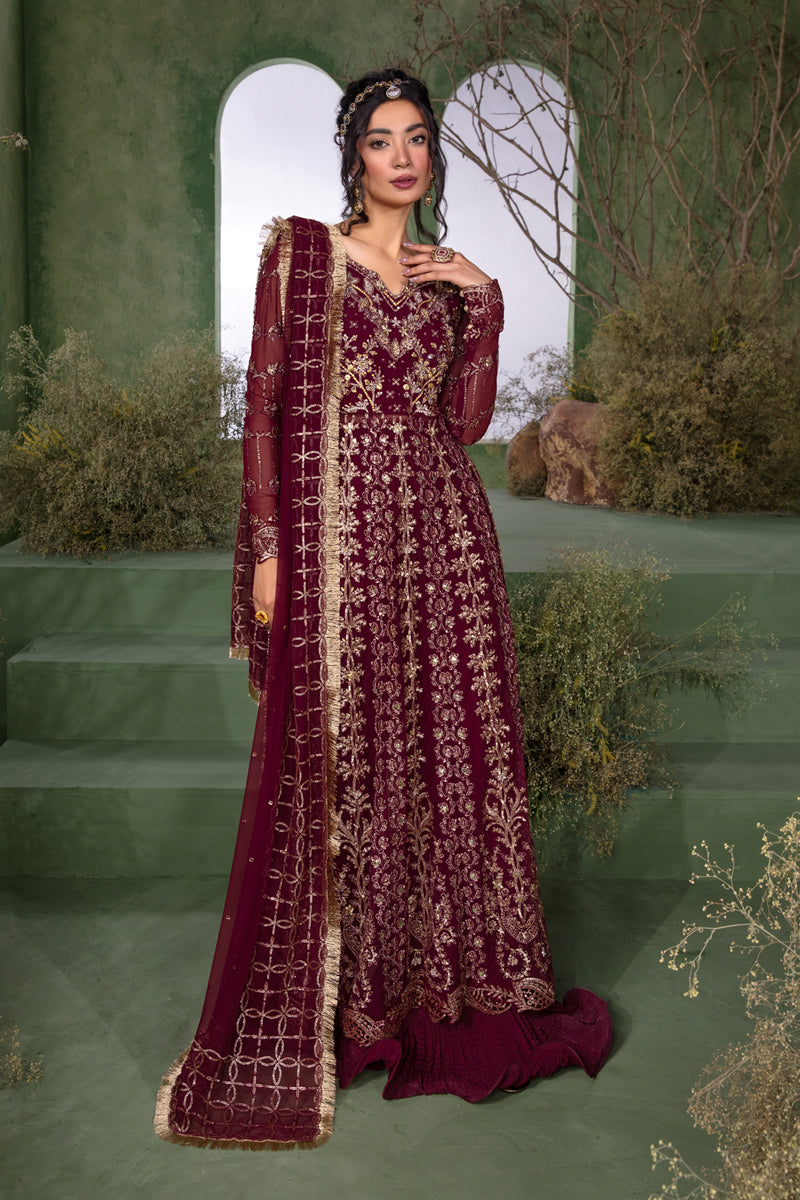 Rang Rasiya Chatoyer Wedding Embroidered Suit Unstitched 4 Piece RR24CW D-06 Leyla - Formal Collection