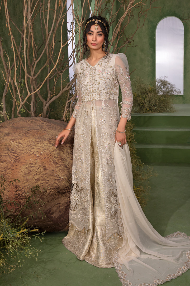 Rang Rasiya Chatoyer Wedding Embroidered Suit Unstitched 4 Piece RR24CW D-07 Noor - Formal Collection