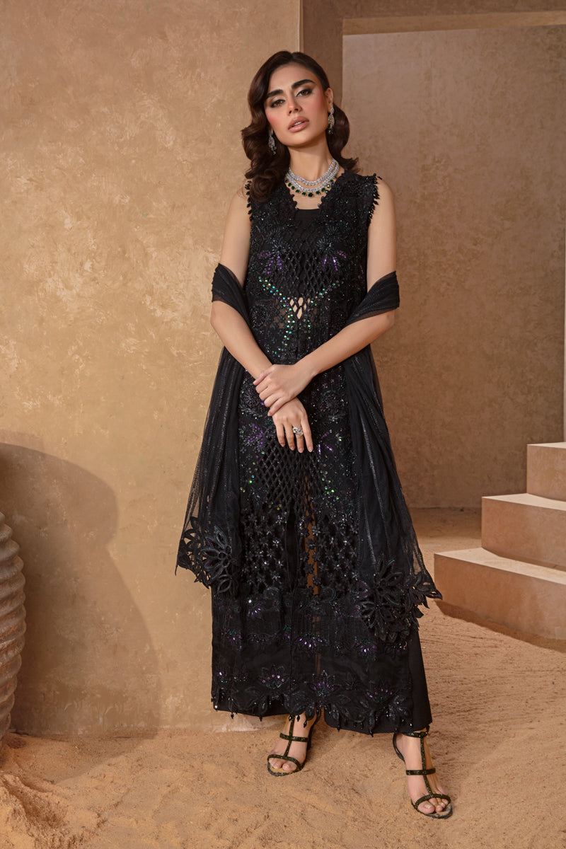 Rang Rasiya Chatoyer Wedding Embroidered Suit Unstitched 4 Piece RR24CW D-03 Mira - Formal Collection