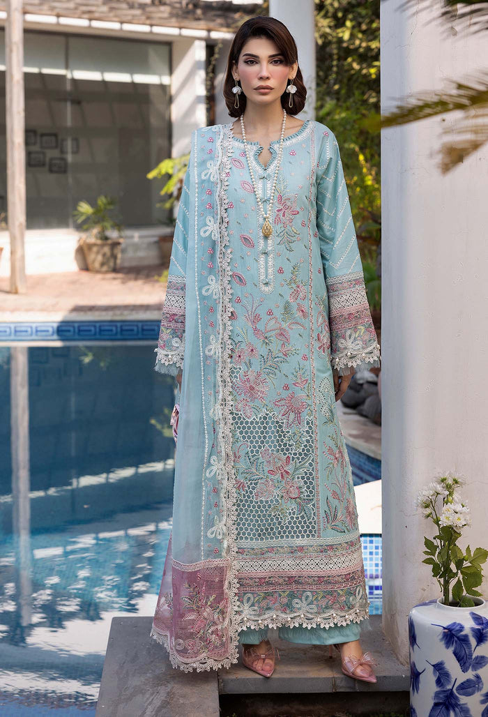 Adan Libas - Summer's Dreams Luxury Un-Stitched Lawn Embroidered'25 - ALSD-09