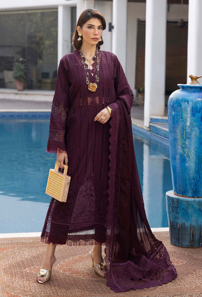 Adan Libas - Summer's Dreams Luxury Un-Stitched Lawn Embroidered'25 - ALSD-10