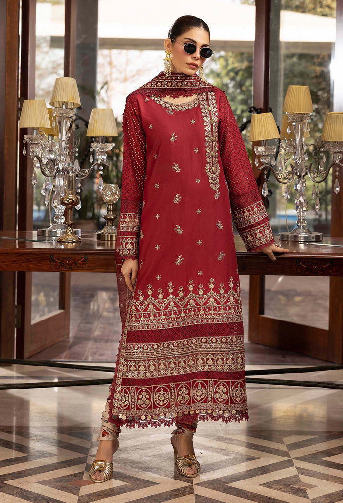 Adan Libas - Summer's Dreams Luxury Un-Stitched Lawn Embroidered'25 - ALSD-01