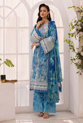 Adan Libas - Solana Embroidered Lawn Suits Unstitched 3 Piece ALSL- 08 - Lawn Collection