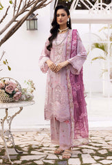 Adan Libas - Solana Embroidered Lawn Suits Unstitched 3 Piece ALSL- 02 - Lawn Collection