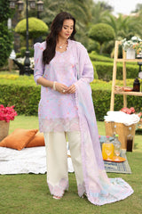 Lifestyle by Rang Rasiya Embroidered Lawn Suits Unstitched 3 Piece RR25V07SL D-08 Sharleez - Summer Collection