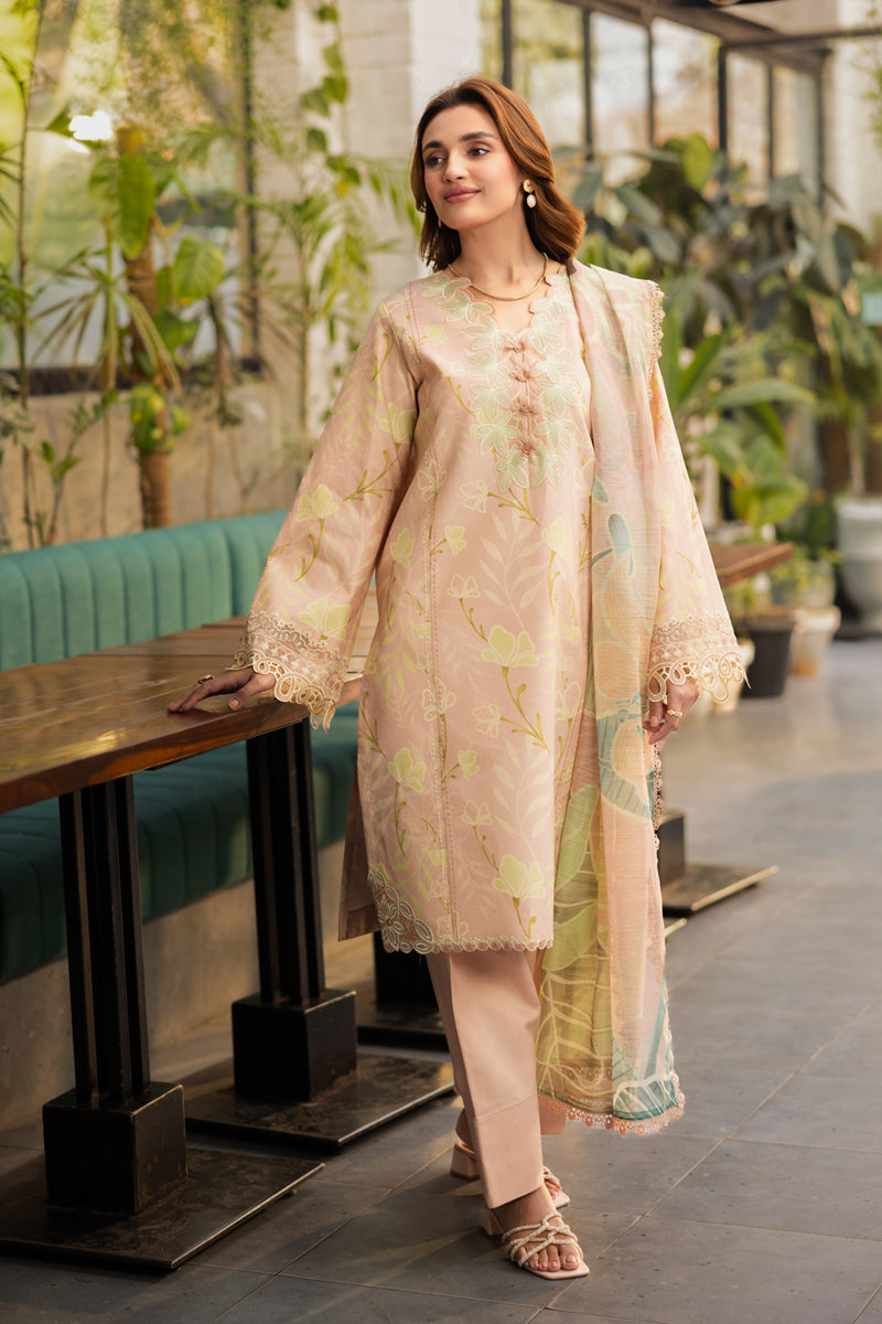 Lifestyle by Rang Rasiya Embroidered Lawn Suits Unstitched 3 Piece RR25LS D-14 Ivy - Summer Collection