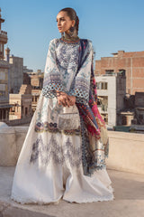 Shiza Hassan Kinar Luxury Lawn Collection - (SKL-03) Amber