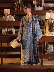 Maya By Faixa Faixal Embroidered Schiffli Suit Unstitched 3 Piece FFX24M Gamze - Summer Collection