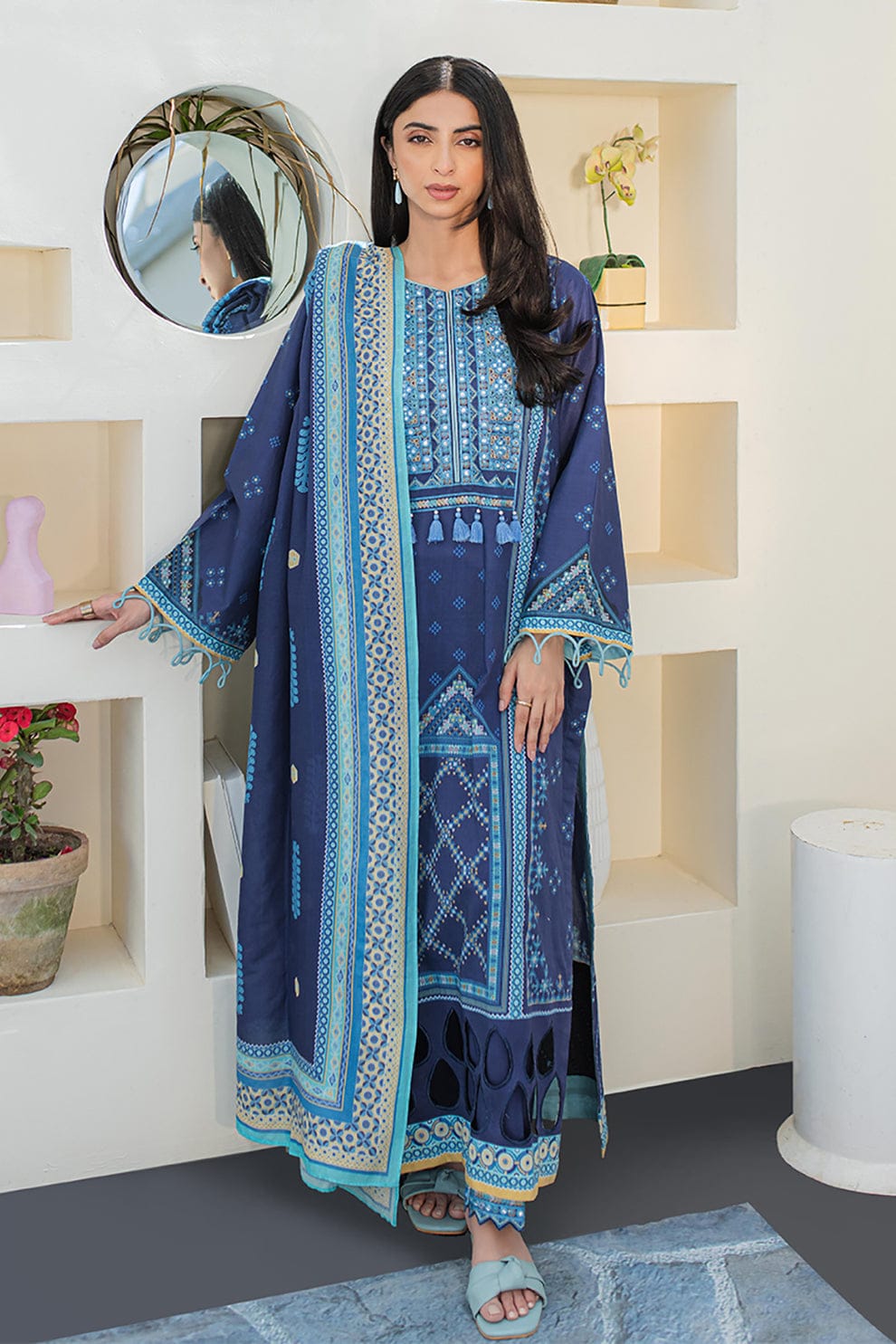 Zellbury Luxury Prints 2Pc Collection Shirt/Trouser - 02