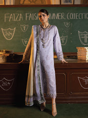 Maya By Faixa Faixal Embroidered Schiffli Suit Unstitched 3 Piece FFX24M Nazli - Summer Collection