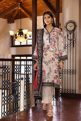 LSM-Lakhany Luxury Zari Print Collection - LG-MM-0114