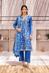 Lakhany - LSM Luxury Printed Lawn Unstitched 3 Piece Suit – LG-RL-0225 – Summer Collection
