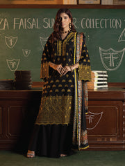 Maya By Faixa Faixal Embroidered Schiffli Suit Unstitched 3 Piece FFX24M Clara - Summer Collection