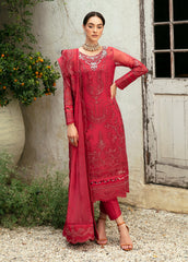 Gulaal Embroidered Chiffon Suits Unstitched 4 Piece GL24CD D-03 Ulmaria - Luxury Collection
