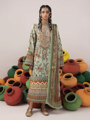 Ittehad - Faiza Faisal Rangeeli Luxury Lawn'24 - Chambeli