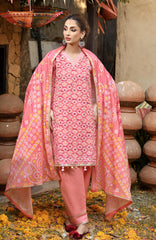 Monsoon Chunri By Al Zohaib Printed Lawn Suit Unstitched 3 Piece MSH-25-02- Summer Collection