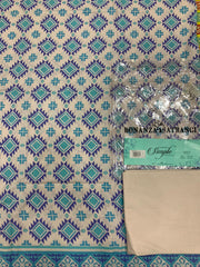 BONANZA SATRANGI - ZPW192P-27-L-BLUE