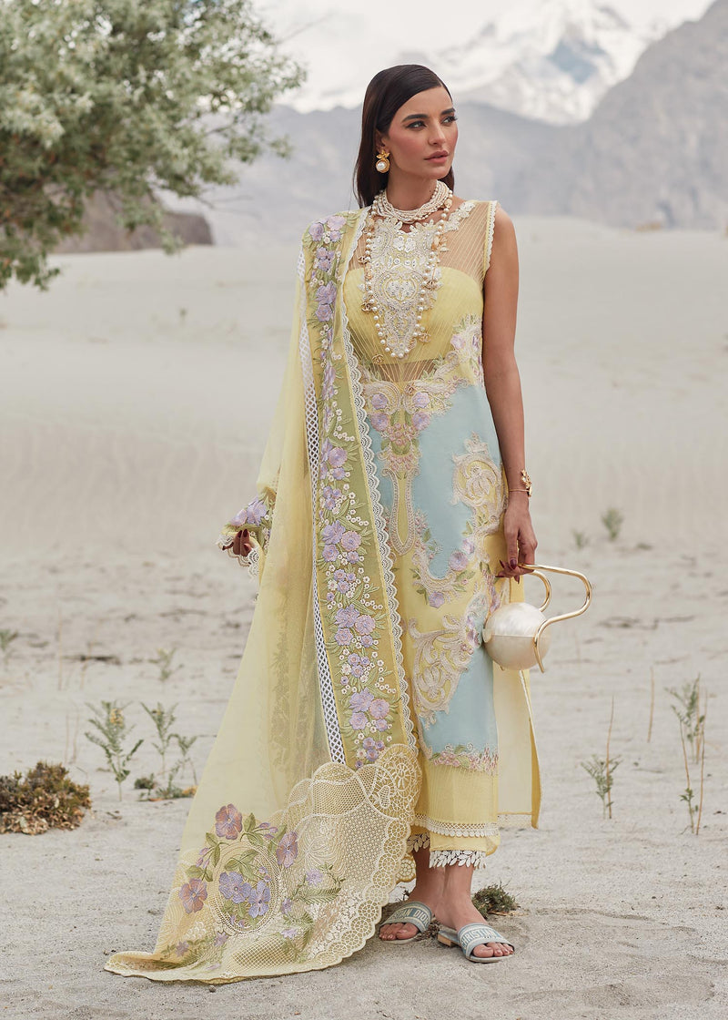 Crimson Luxury Lawn Eid Collection'23 -Marori Dreams - D8 A