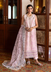 Saira Shakira Embroidered Lawn Suits Unstitched 3 Piece SSR25C CHLOE 3-A - Summer Collection