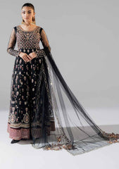 Maryum N Maria - Freesia Premium Embroidered Net Suits Unstitched 4 Piece Zarez - FS-40028 - Bennu