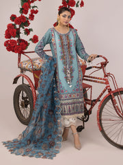 Ittehad - Faiza Faisal Rangeeli Luxury Lawn'24 - Rampa