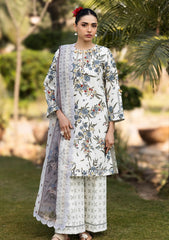 Alizeh Luxury Lawn Prints 3PC Un-Stitched Suit - AF-PL-6040 - Alaska