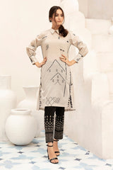 42001640-Digital Printed Super Fine Lawn & Cambric-2PC