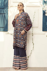42101013-Printed Super Fine Lawn & Cambric-2PC