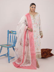 Ittehad - Faiza Faisal Rangeeli Luxury Lawn'24 - Nargis