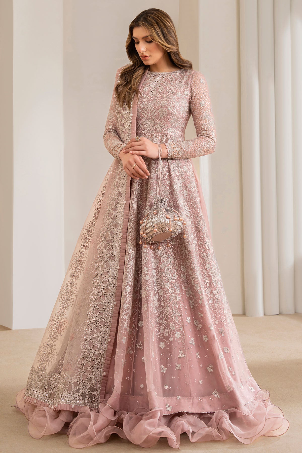 Jazmin Embroidered Chiffon - UC-3024
