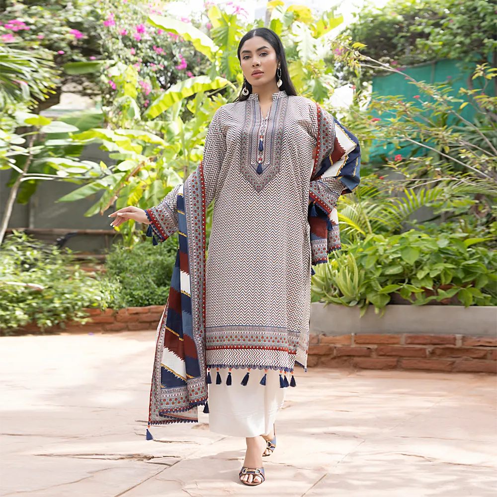 Salina Luxury Khaddar Prints 3Pc Unstitched Collection'25 - SKPCH-2-25-05
