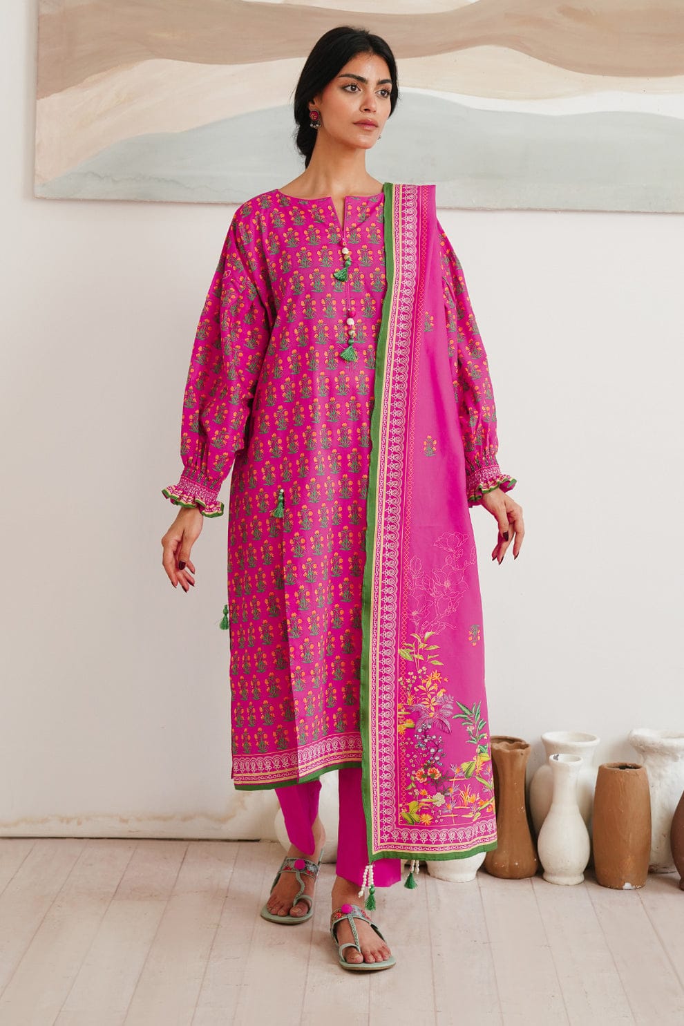 Zellbury Luxury Prints 2Pc Collection Shirt/Trouser - 13