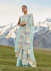 Crimson Luxury Lawn Eid Collection'23 - Pleated Perfection - D4 A