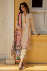Sana Safinaz Luxury Muzlin Lawn Embroidered - M223-005A-CH