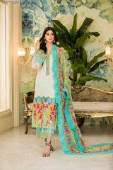 Charizma Embroidered Lawn Unstitched 3 Piece Suit CRZ20F CF-02 - Festive Collection
