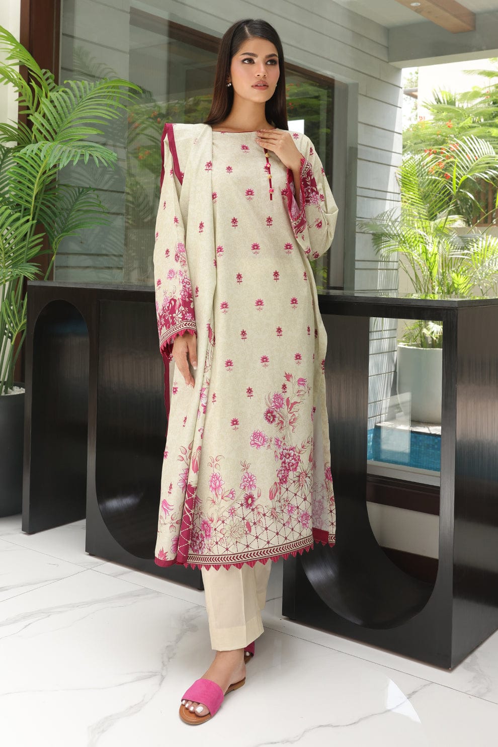 Zellbury Luxury Prints 2Pc Collection Shirt/Trouser - 17