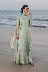 Iznik Luxury Lawn Embroidered Suits Unstitched 3Pc - UE-383