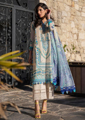 Sana Safinaz Luxury Muzlin Lawn Embroidered - 13-B