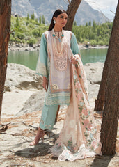 Crimson Luxury Lawn Eid Collection'23 - Mountain Love - D6 B