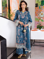 Mahnur - Afterhours Embroidered Lawn Suits Unstitched 3 Piece MN25AH D-8 Confetti Hour - Summer Collection