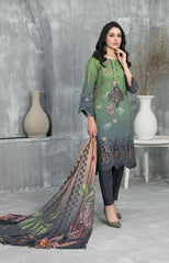 Tawakkal Fabrics Emboidered Viscose Suits Unstitched 3 Piece TWF25ST D-1292 - Winter Collection