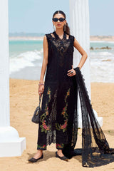 Maria B Embroidered Suits 3 Piece Unstitched Embroidered Lawn Suit | EID LAWN-25-01