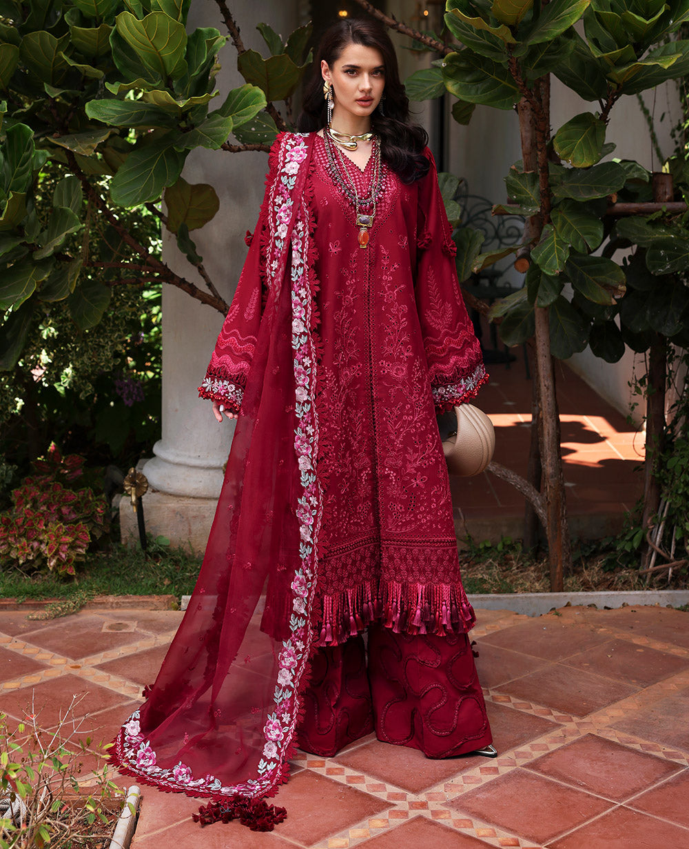 Kalani by Republic Womenswear Embroidered Lawn Suits Unstitched 3 Piece RW25KL RP-D4A Rhea - Summer Collection