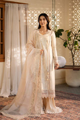 Zarposh- Sajni Embroidered Lawn Suits Unstitched 3 Piece ZP25S Mehmal - Summer Collection